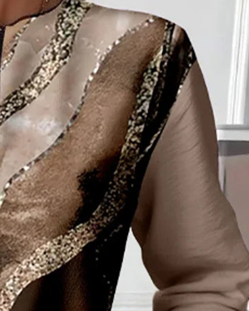 Selvara | Mikina s polovičním zipem a vintage potiskem