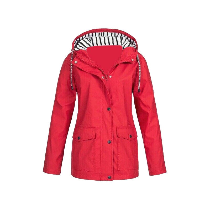 Veste imperméable avec capuche