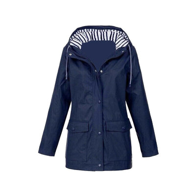 Veste imperméable avec capuche