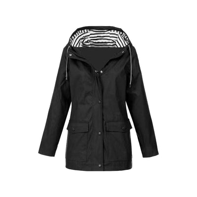 Veste imperméable avec capuche