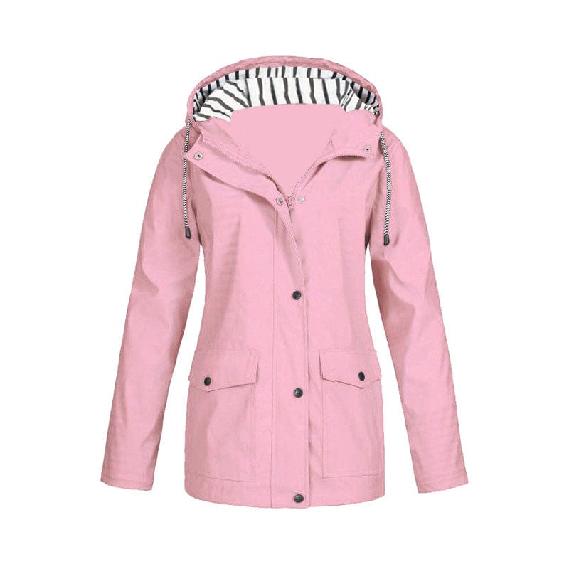 Veste imperméable avec capuche