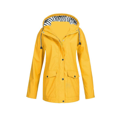Veste imperméable avec capuche