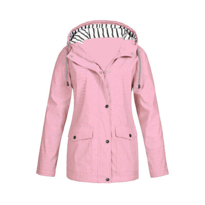 Veste imperméable avec capuche