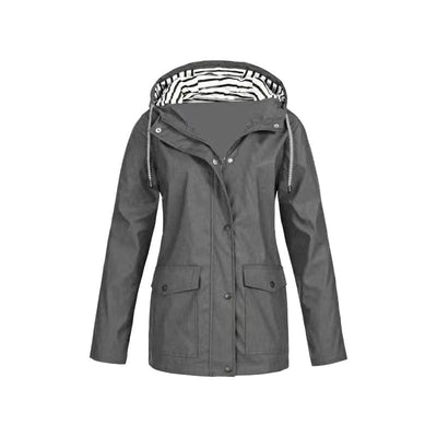 Veste imperméable avec capuche