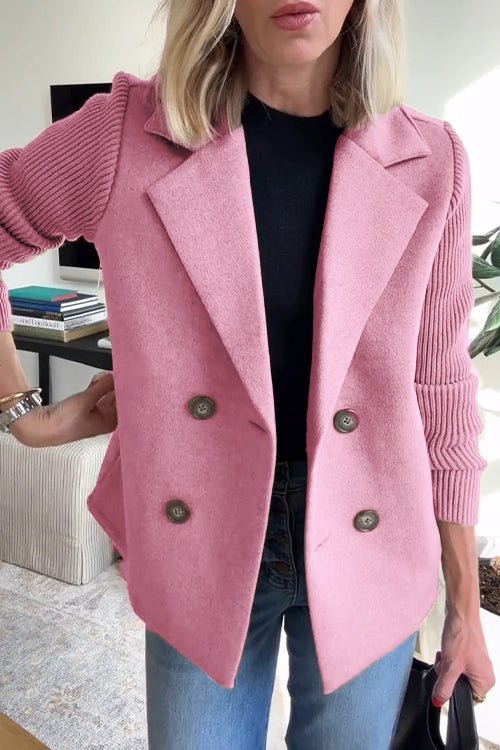 Claire™ | Veste élégante avec manches en maille