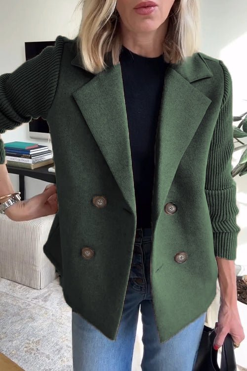 Claire™ | Veste élégante avec manches en maille