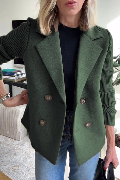 Claire™ | Veste élégante avec manches en maille