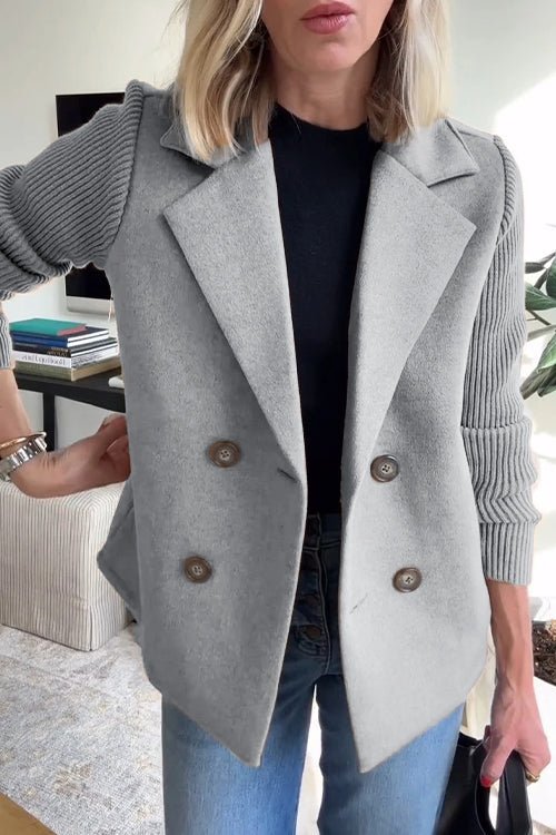 Claire™ | Veste élégante avec manches en maille