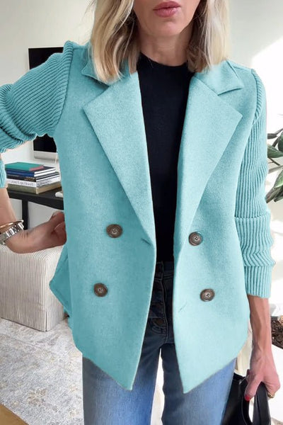 Claire™ | Veste élégante avec manches en maille