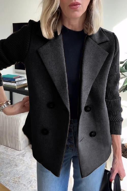 Claire™ | Veste élégante avec manches en maille