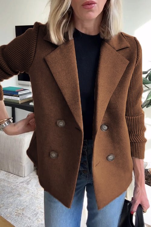 Claire™ | Veste élégante avec manches en maille