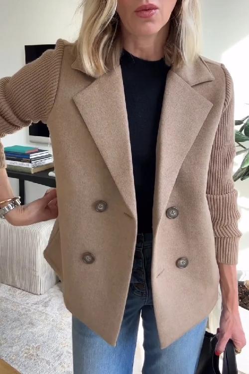 Claire™ | Veste élégante avec manches en maille