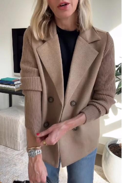 Claire™ | Veste élégante avec manches en maille