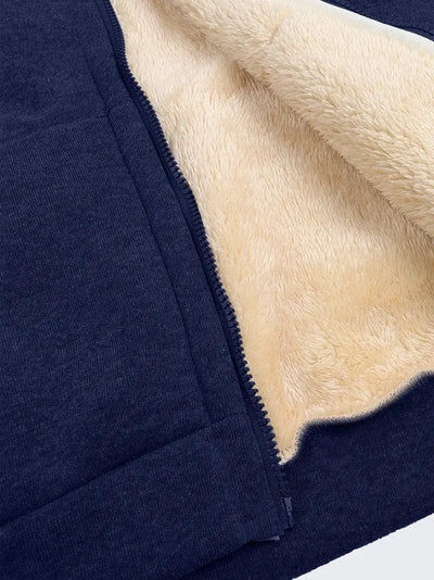 Veste douillette avec capuche