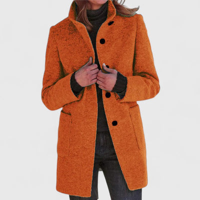 Jacqueline™ | Manteau femme à col haut