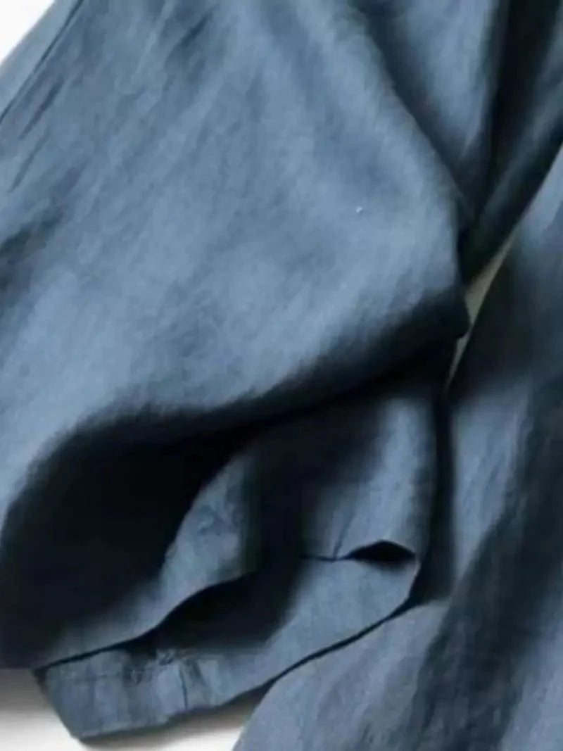 Pantalon large décontracté