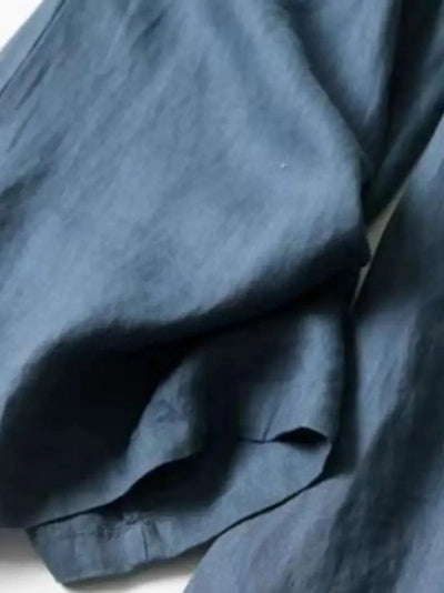 Pantalon large décontracté