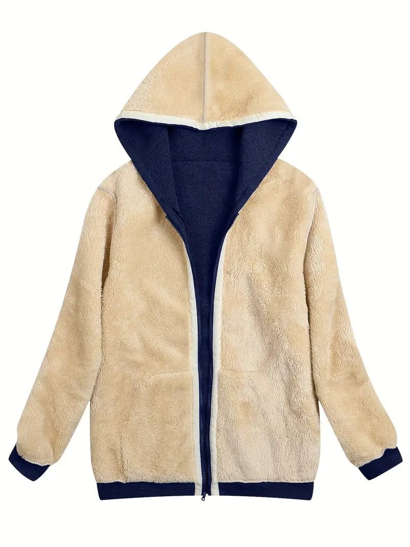 Veste douillette avec capuche