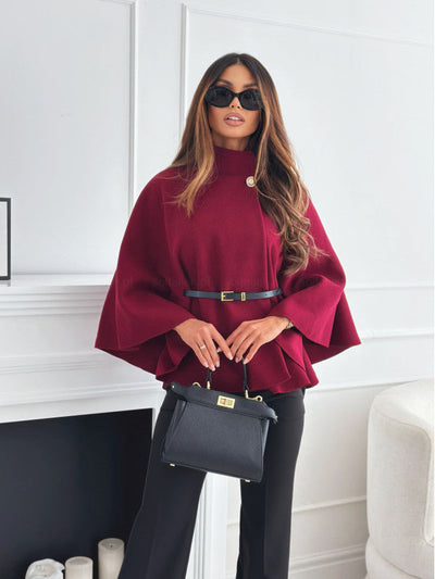 Pauline™ | Veste papillon chic avec ceinture