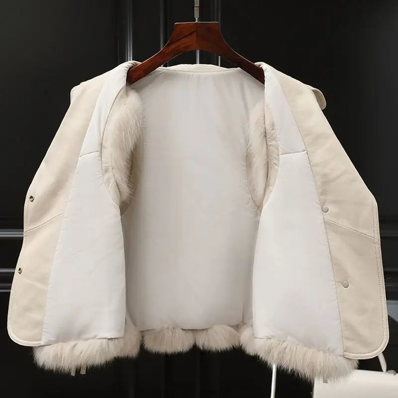 Regal Fur Layer Vest