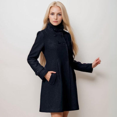 Robe manteau à capuche