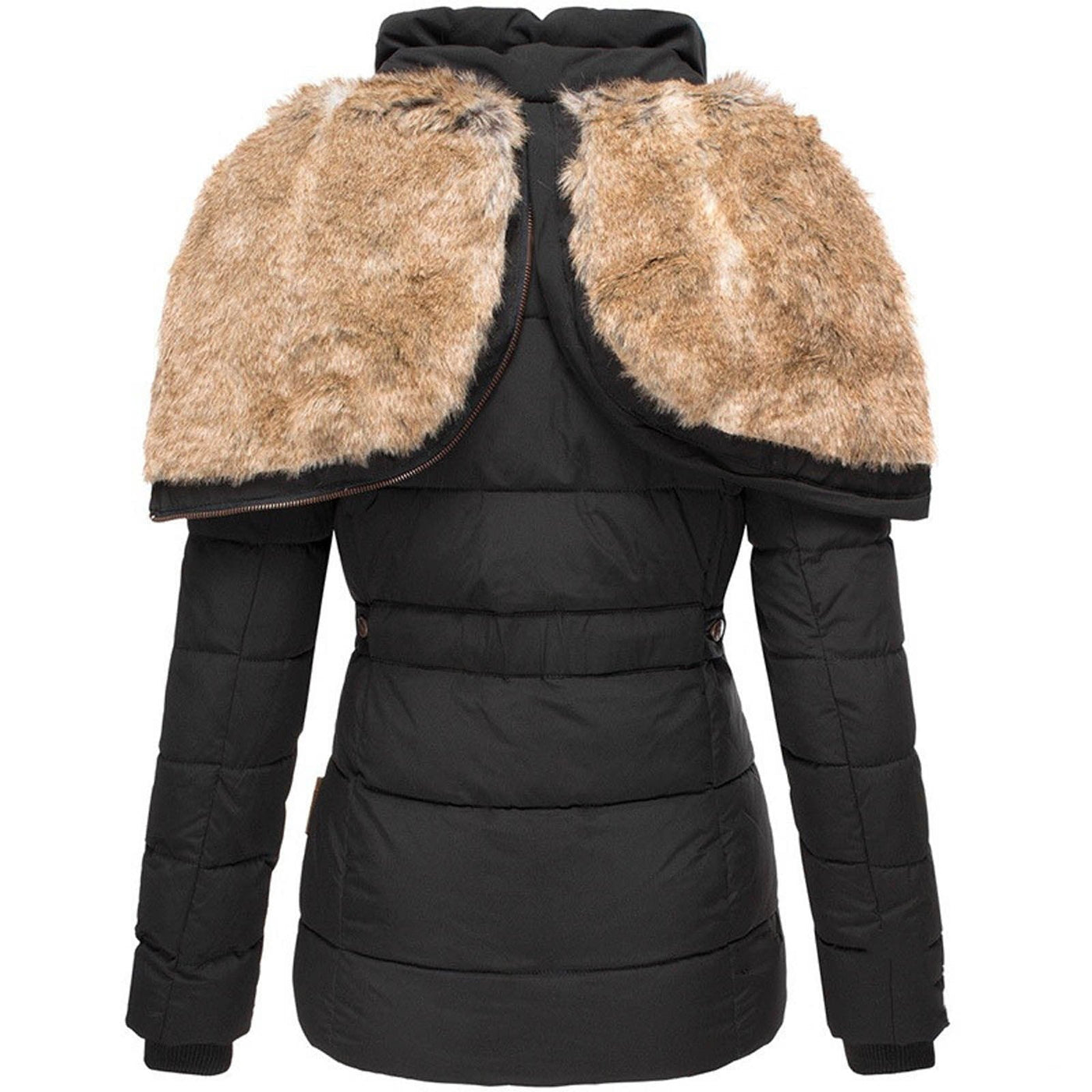 Maison Léa™ | Manteau d'hiver chaud avec doublure en fourrure