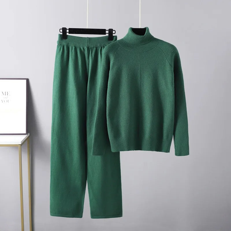 Maison Léa™ | Ensemble deux pièces Lounge en tricot torsadé