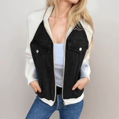Veste en denim décontractée
