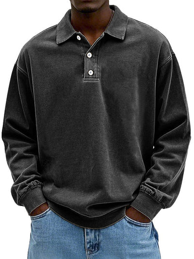 Adrien™ – Chemise vintage à manches longues