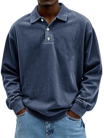 Adrien™ – Chemise vintage à manches longues